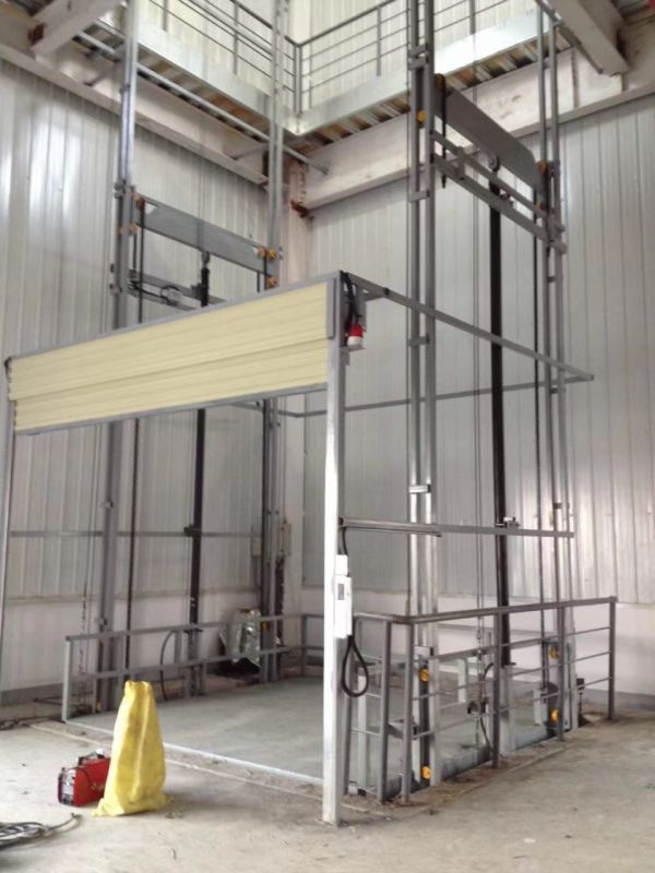 導(dǎo)軌式液壓升降載貨平臺